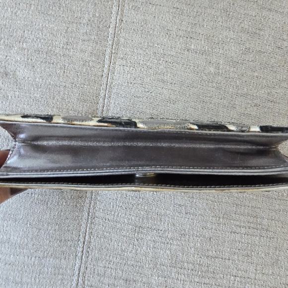 Valentino Garavani Vintage Night Leather Patched and Suede Purse / Clutch - Picture 10 of 11